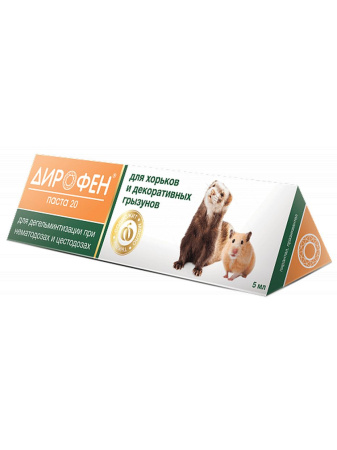 Apicenna Дирофен паста для грызунов, антигельметик