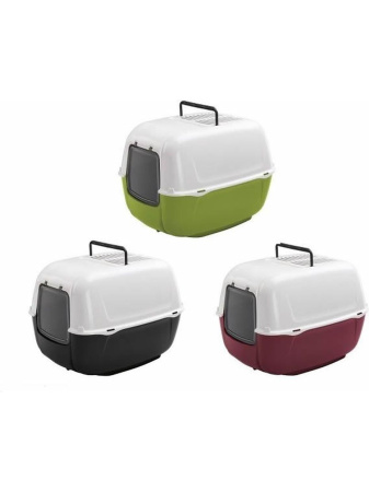 Ferplast Prima туалет закрытый угольный туалет биотуалет для кошек