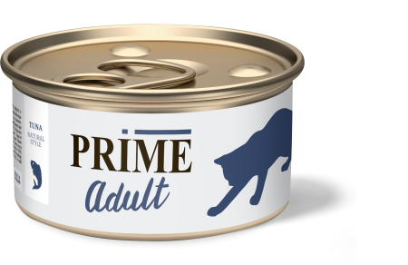 137.0118    PRIME жб 70г Тунец в собственном соку дкошек (уп24)