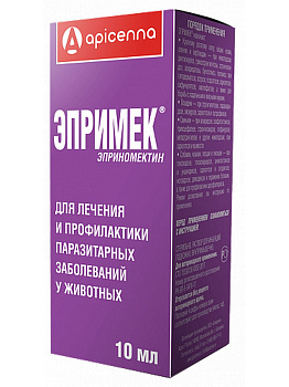 Apicenna Эпримек лечение и профилактика паразитарных заболеваний